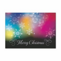 Colorful Christmas Greeting Card - White Unlined Fastick  Envelope